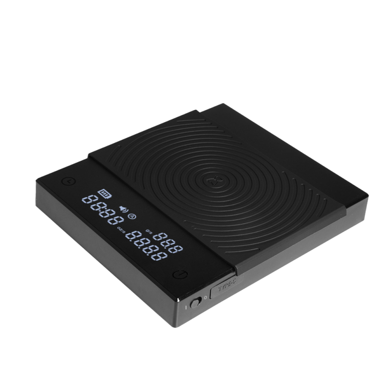 Kaffevægt Black Mirror Plus 2, Sort