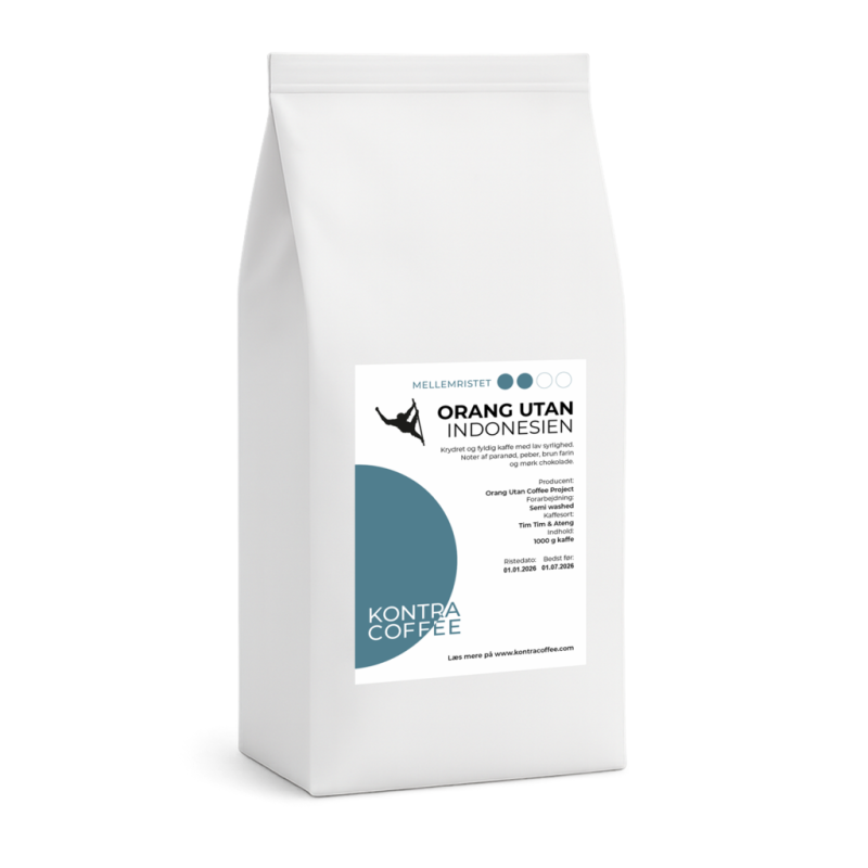 Orang Utan Mellemristet