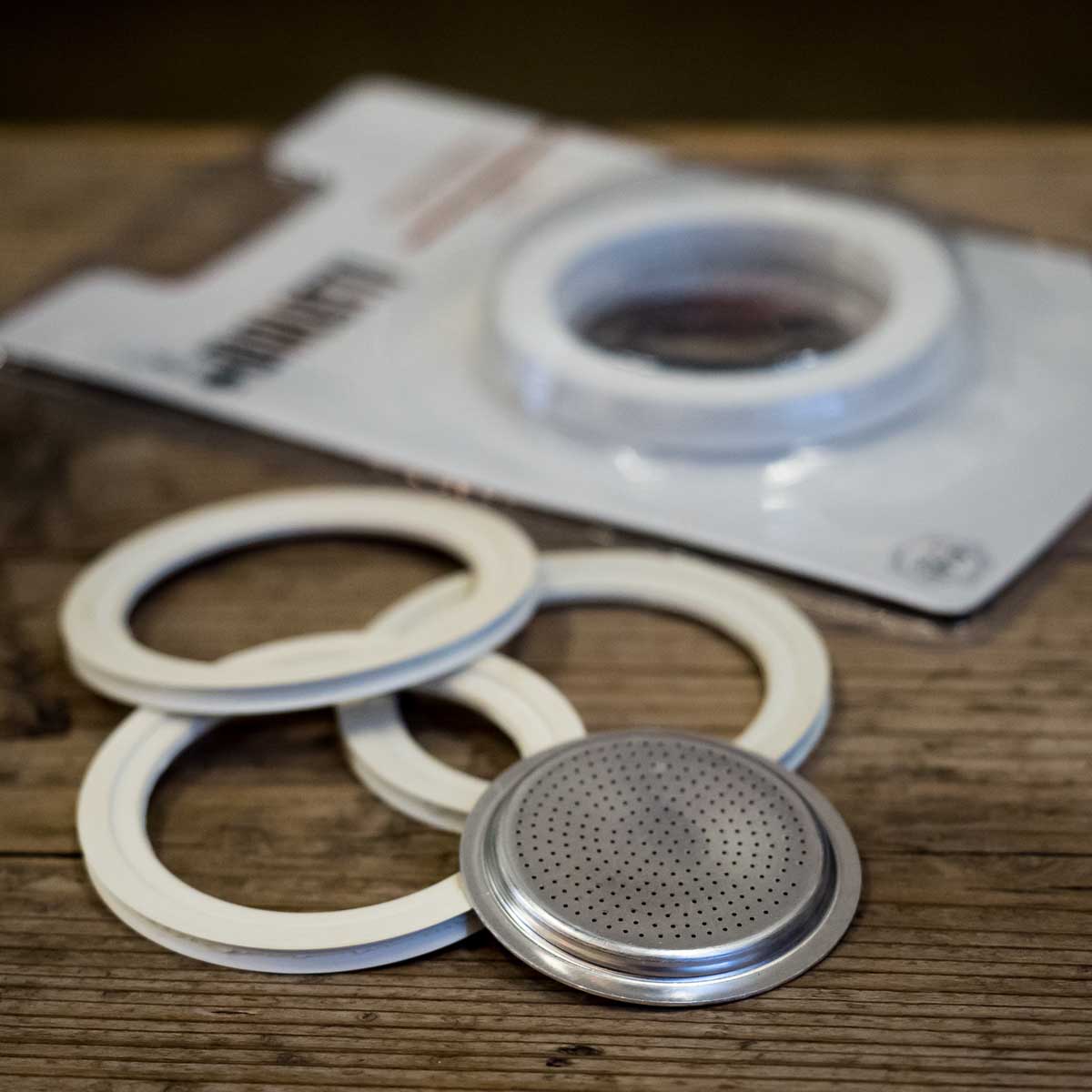 Bialetti silikonepakning, Brikka