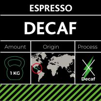 Koffeinfri espresso