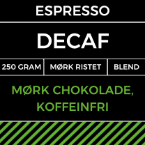 Decaf Dark Roast 250g