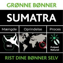 Sumatra Grønne Bønner 1kg