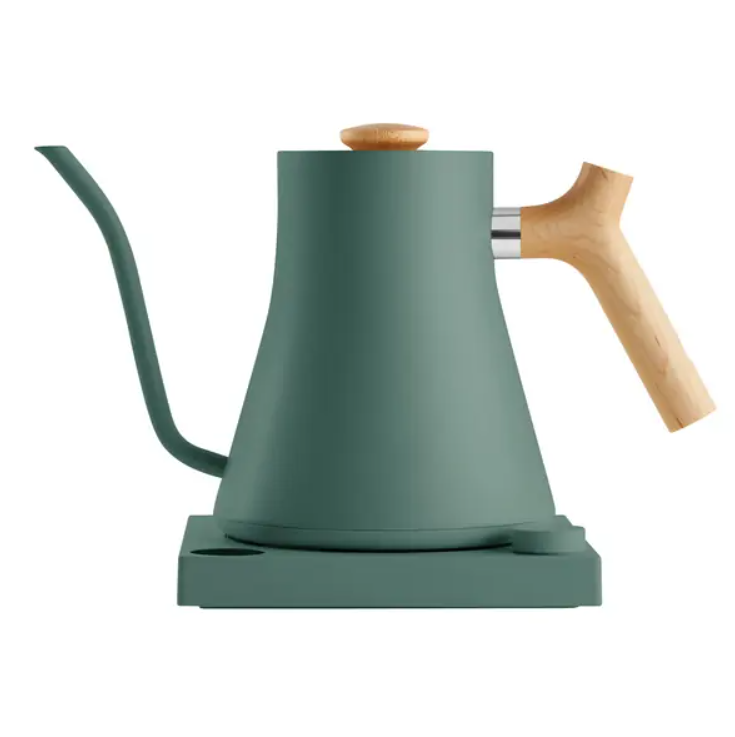 Fellow Stagg EKG 220V, Smoke Green w. Maple