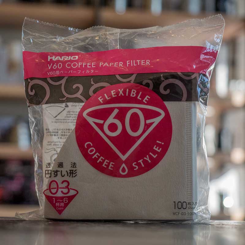 Hario V60 papirfilter 03 100 stk.