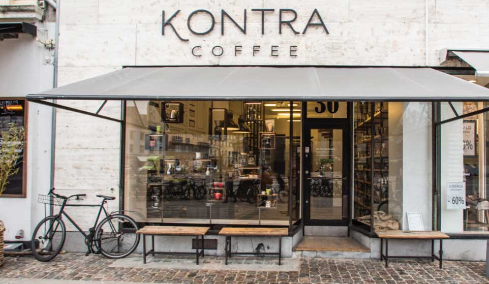 KONTRA Coffee butik på Østerbro